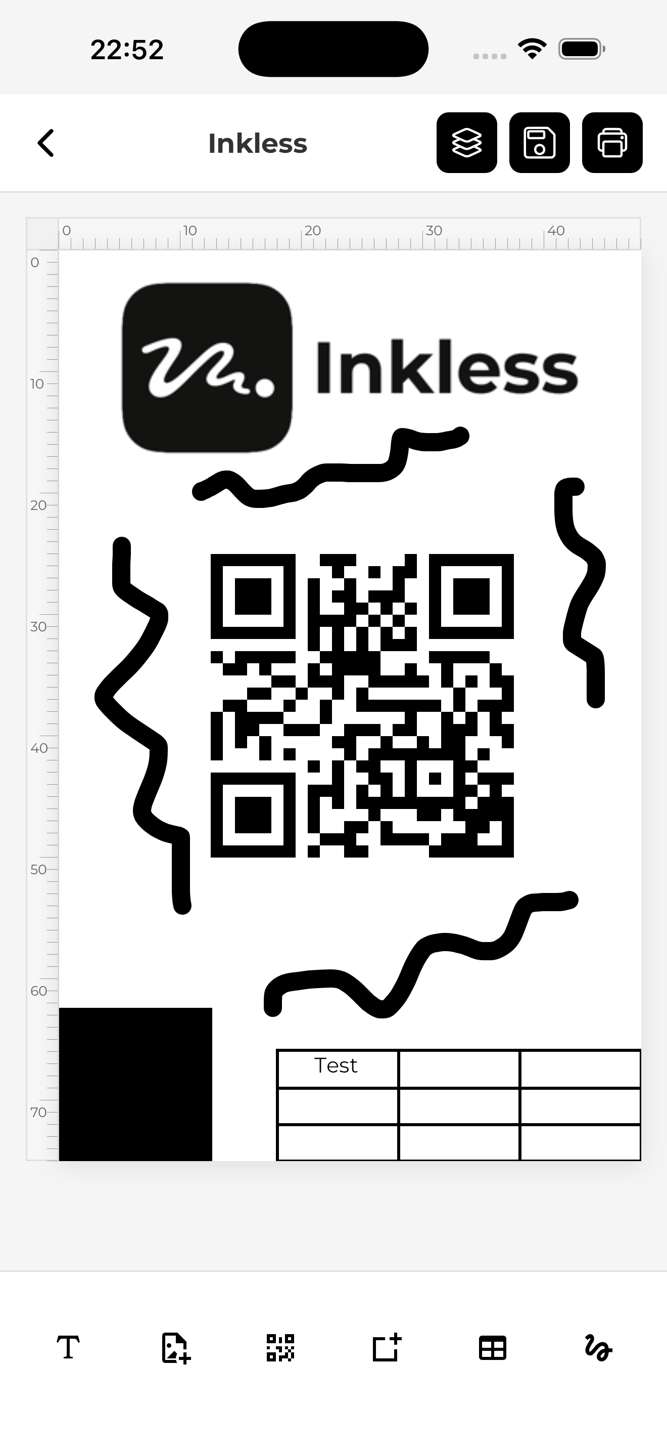 Inkless editor preview